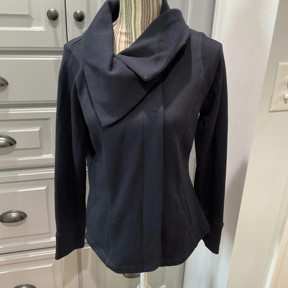 Eddie Bauer Navy Blue Women's Cardigan Sweater - Picture 1 of 6